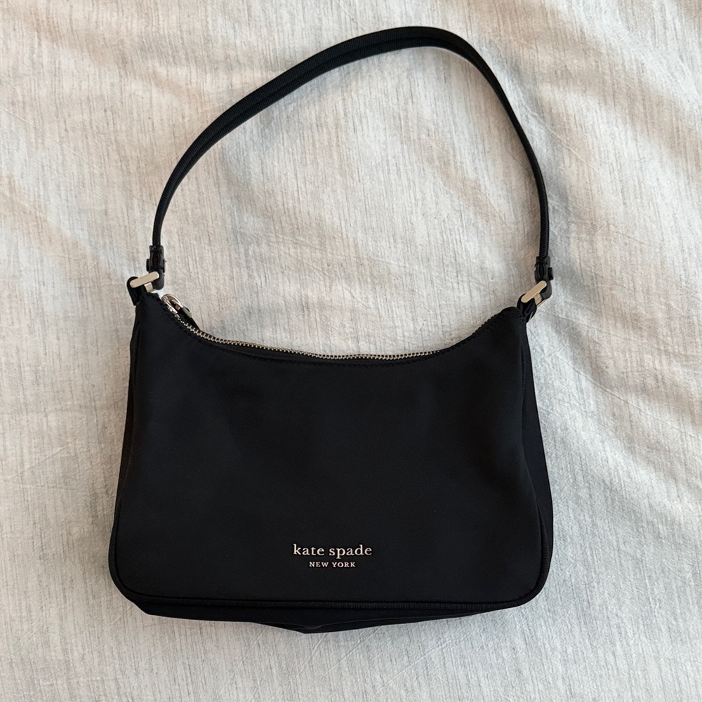 Kate Spade Black Nylon Shoulder Bag